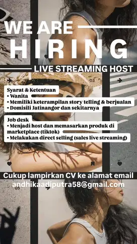 HOST LIVE WANITA