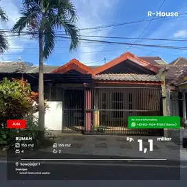 Rumah bisa untuk usaha Sawojajar 1
