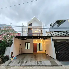 Rumah bangunan baru Citra Garden 2 hadap timur laut