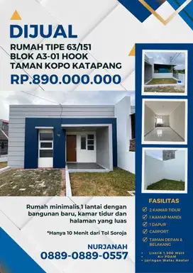 Taman Kopo Katapang, Type 63/151