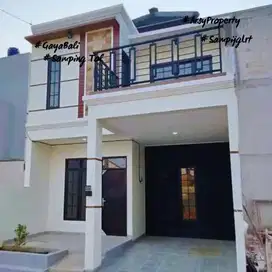 Rumah cantik gaya Bali modern akses Tol & LRT Cibubur