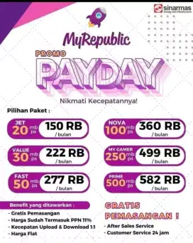 Pemasangan wifi my republik