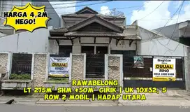 Rumah hitung tanah jalan daud rawabelong dekat pasar bunga jakarta bar