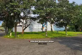 Tanah Kavling Hook Di Boulevard Cluster Villa Golf Araya Malang(OLX329