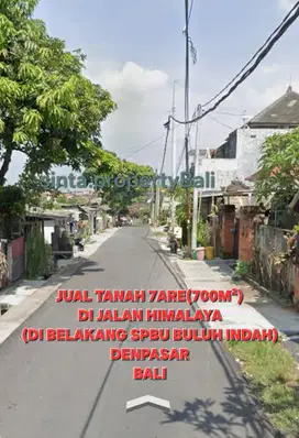 Jual Tanah 7are di belakang SPBU BULUH INDAH, himalaya Denpasar Bali