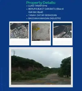 Dijual Tanah Jalan Lingkar Selatan,Ciwandan. Kota Cilegon