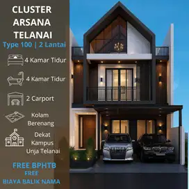 Dijual Cluster Telanaipura gratis Kolam Berenang