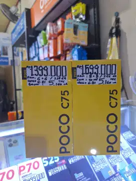 Ready POCO C75 MINAT LANGSUNG CHT