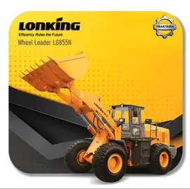 Jual Wheel loader 3 Kubik merk LONKING type LG855N New Upgrade 2024
