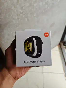 Xiaomi Redmi Watch 5 Active BARU BNOB Hitam Midnight Black