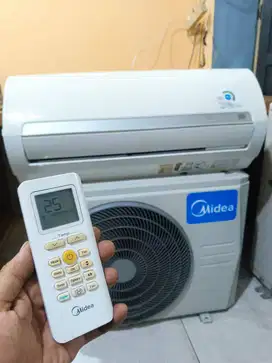 Jual AC Midea 1PK R410 Bekas - Termasuk Pipa 3m dan Bracket
