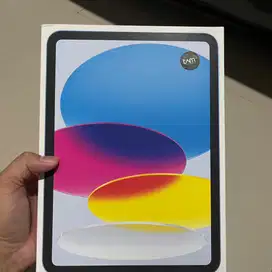 Ipad gen 10 baru bnib segel garansi tam