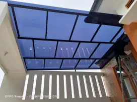 Canopy solarflat transparan