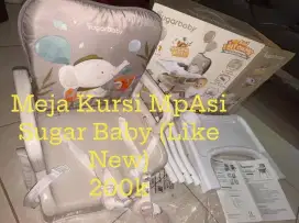 Meja Kursi Makan Bayi Mpasi sugar baby