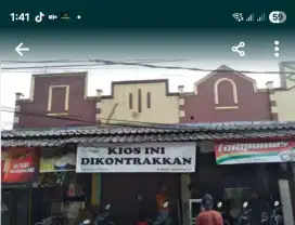 Disewakan kios cantik hanya 2jt di karawaci