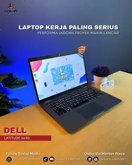 LAPTOP DELL LATITUDE 5430 SLIM CORE I5 GEN 12  SSD 256GB RAM SECOND