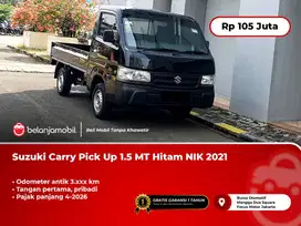 [KM 3RB] Suzuki Carry Pick Up Pick-Up 1.5 MT Manual Hitam 2021/2022