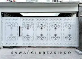 Pagar rumah modern, terima pasang baru dan service | sawargi kreasindo