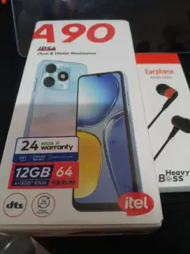 Itel A29 Ram 4+8/64 GB Segel Baru