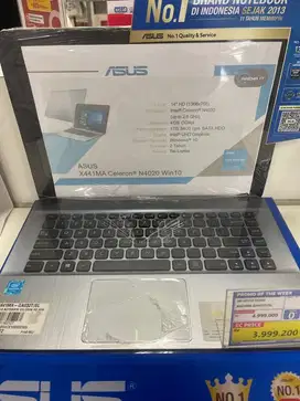 ASUS NOTEBOOK CELERON HD WIN 10 SILVER