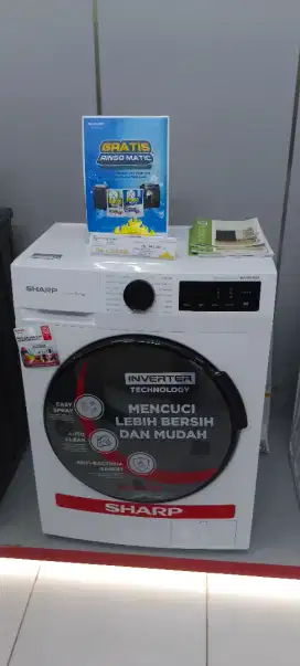 Mesin cuci sharp 1 tabung 7kg