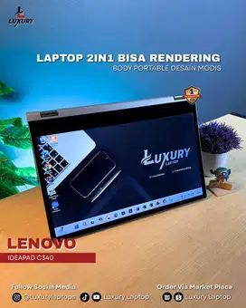 LAPTOP LENOVO IDEAPAD C340 14IML CORE I3 NVIDIA MX230 RAM SSD SECOND