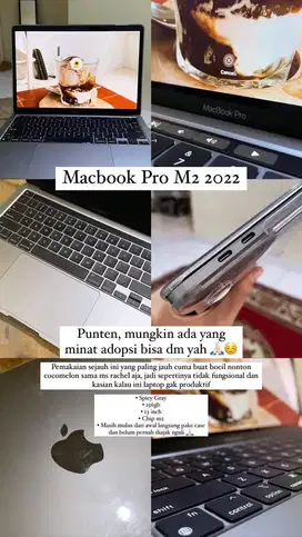 Macbook Pro M2 13 Inc 256 GB TOUCH BAR ( Space Grey )