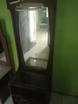 meja rias kayu jati