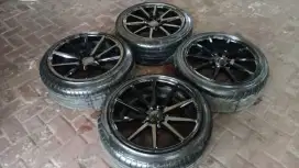 Velg Ban 90% R17 Avanza Xenia Livina Evalia Kijang Panther Confero GO