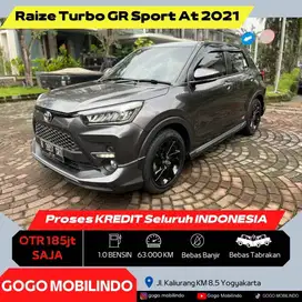 [Dp10jt} Raize Turbo GR Sport Matic 2021 ORISINIL Kredit Murah