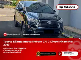 [UPGRADE MODEL] Toyota Kijang Innova Reborn 2.4 G Hitam 2023/2024
