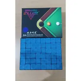 Kapur Stick Billiard 1kotak isi 144pcs