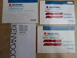 Manual Book Suzuki Vitara/Escudo Lama Thn 94-96