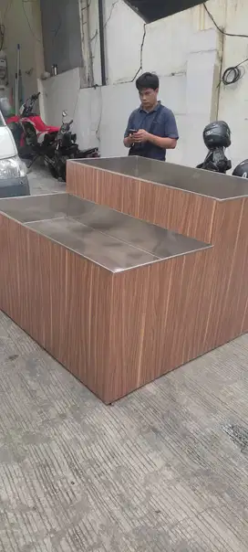 Jual Meja Event/Bazzar Stainless Steel