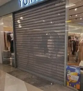 Pintu rolling door automatic perforated