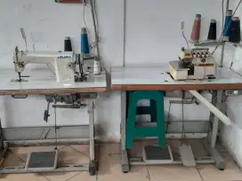 Di Jual 1 pasang Mesin Jahit Industri