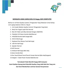 Pusat laptop harga grosir harga 900rban bergaransi bisa COD