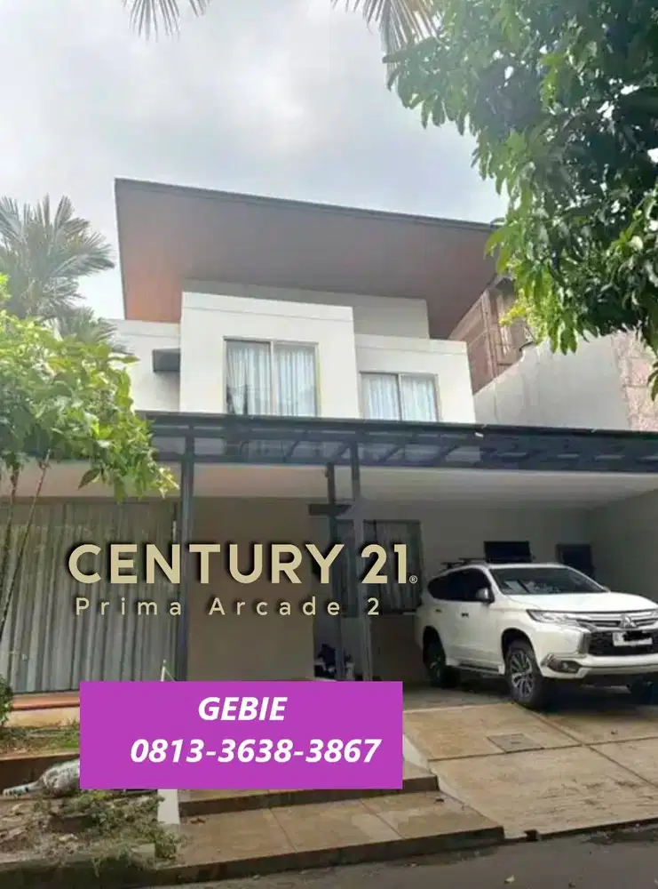 DIJUAL CEPAT Rumah Mewah 2 Lantai Siap huni di Bintaro Jaya GB-14203