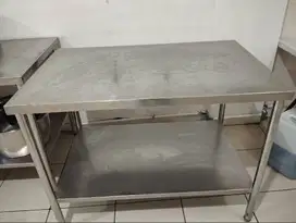 Jual Cepat Meja Stainless Steel uk.110x70x84cm