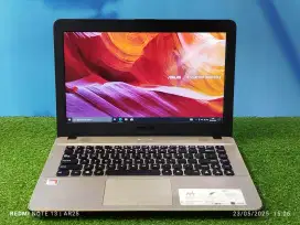 JUAL MURAH LAPTOP ASUS VIVOBOOK X441BA AMD A4 Ram 4GB Harddisk 1000 GB