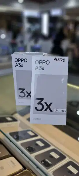 Oppo A3x 4/128GB Garansi Resmi