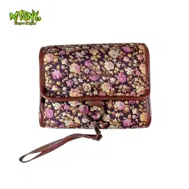 Tas Traveling Travel Organizer Make Up Kosmetik Khakikakiku Lucu