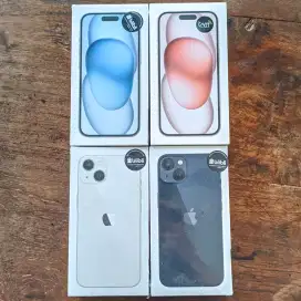 Iphone 15 & 13 garansi resmi Baru