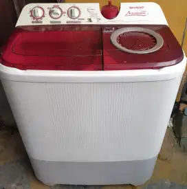 di jual mesin cuci sharp kapasitas 9.5 kg siap pakai