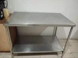 Jual Cepat Meja Stainless Steel uk. 113x70x84cm