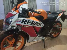 Dijual motor Honda Cbr 150 R thn 2016  Rp 9,5 jt nego.surat lengkap.