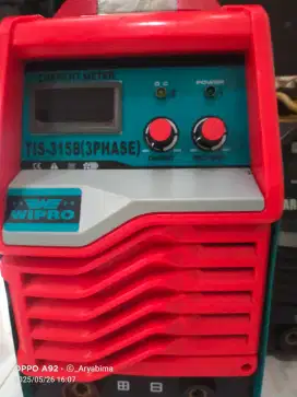 Jual mesin las listrik wipro 300 amper 380 v second