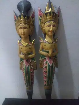 Patung Pahat Kayu Manten Bali