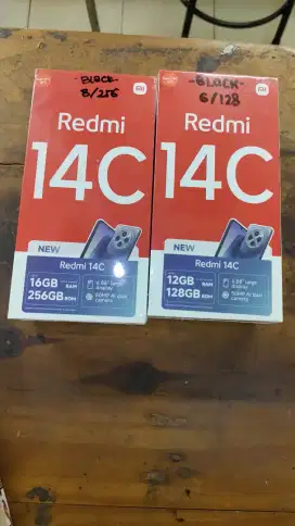 REDMI 14C 6/128 & 8/256 BARU