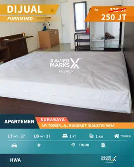 Dijual Apartemen Furnish Harga Miring di Apartemen My Tower Surabaya